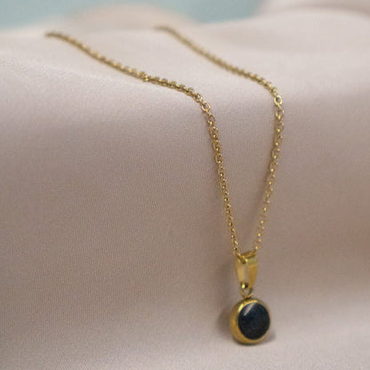 Everyday Gold Plated Stainless Steel Pendant Drop Necklace