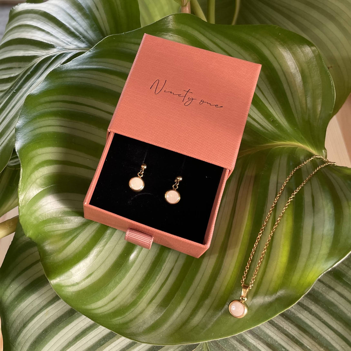 Everyday Gold Plated Stainless Steel Stud Drop Earrings