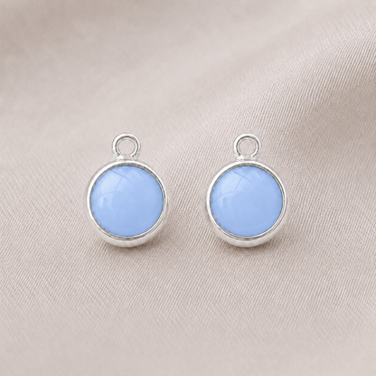 Signature Sterling Silver Hoop Mix & Match Drops (Additional drops only, no hoops)
