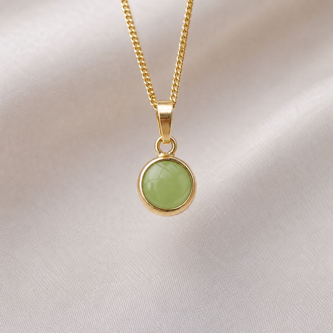 Luxe Gold Pendant Drop Necklace