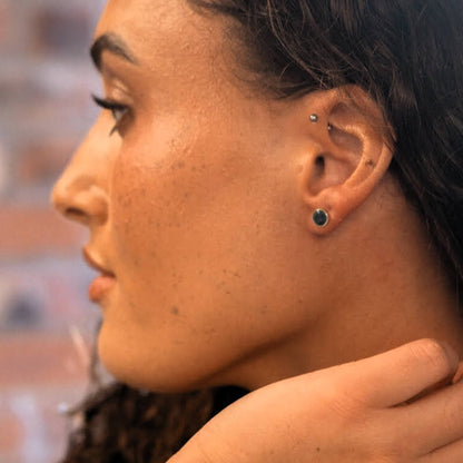 Luxe Gold Stud Earrings