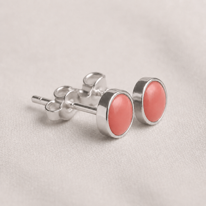 Signature Silver Stud Earrings